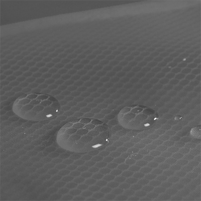 Frosted PVC Organizer with Net Divider – A5 Size 05