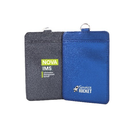 GEM Faux Leather Slim ID Tag Holder 04