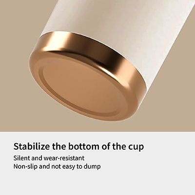 GOLD Dual Lid 316 S.Steel Bottle with Straw Handle – 500ml 08