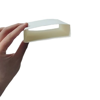 Half Window USB Metal Tin Box with White Sleeve 06