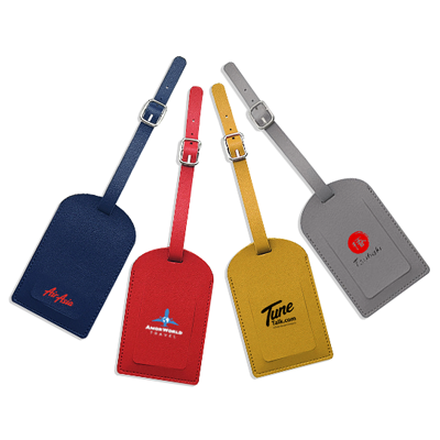 HIS PU Luggage Tag Holder 01