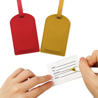 HIS PU Luggage Tag Holder 05