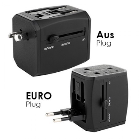 HITEC Travel Adapter Dual USB and Type-C Charger 06