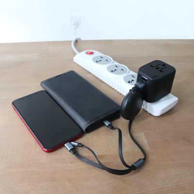 INNOV Travel Adapter 2 Type-C + 2 USB Smart Charger 04