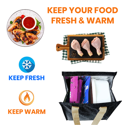 Insulated Thermal Polyester Lunch Cooler Bag – M 05