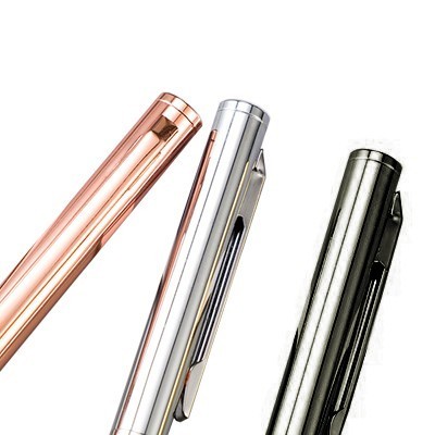 IRIS Twist Metal Slim Ball Pen 03