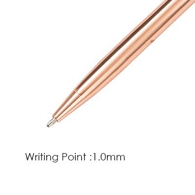 IRIS Twist Metal Slim Ball Pen 07