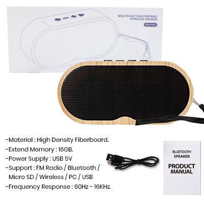 KELLY Portable Bluetooth Speaker - 1200mAh Battery 11