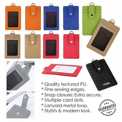 Korea Fabric ID Holder with Snap Closure 10