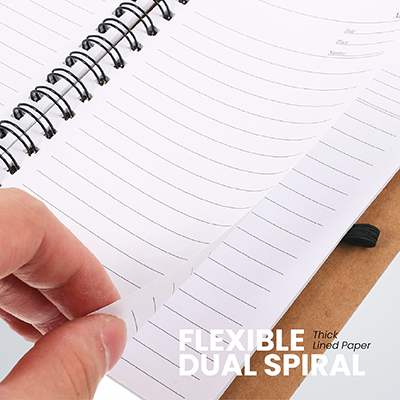 KRAFT Eco-Notebook with Pen 06