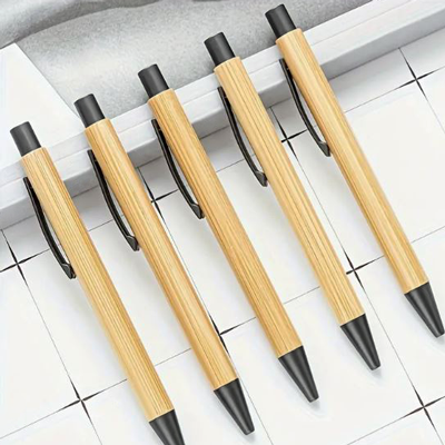 LANEY Bamboo Press Action Ball Pen 07