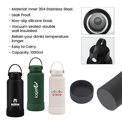 LANTERN Thermos Stainless Steel Bottle – 1000ml 10