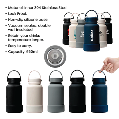 LANTERN Thermos Stainless Steel Bottle – 650ml 15