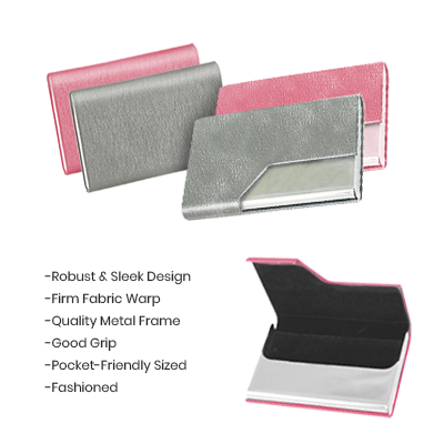 LOIRE Pattern PU Name Card Holder 05