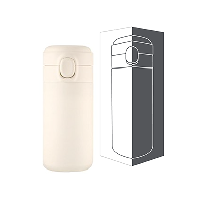 LUNA Mini Stainless Steel Thermos Flask - 320ml 12