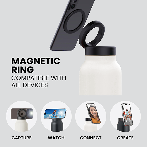 MAGG Magnetic Ring Stainless Steel Thermos - 720ml 05