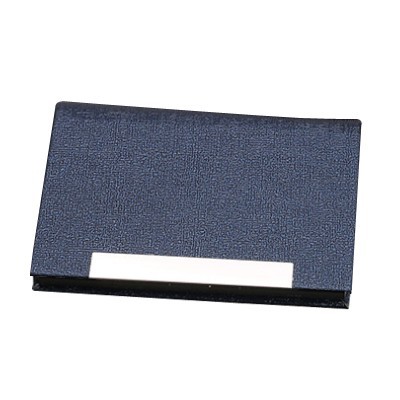 Magnetic Faux Leather Name Card Holder 06