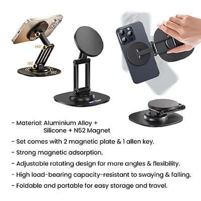 MAGTIX 360° Adjustable Magnetic Phone Stand 11