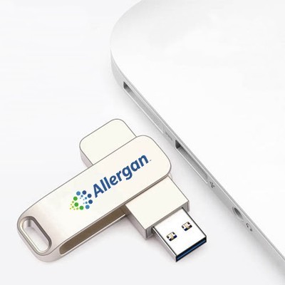 Metal Swing Silver USB flash drive - 32GB 04