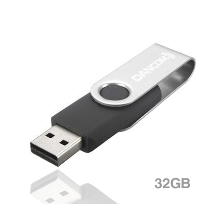 Metal Swivel Color Coated USB Flash Drive - 32GB 01