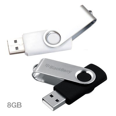 Metal Swivel Color Coated USB Flash Drive - 8GB 04
