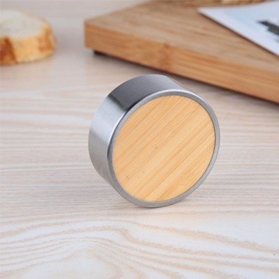 Mini Bamboo Premium Stainless Steel Thermos - 350ml 04