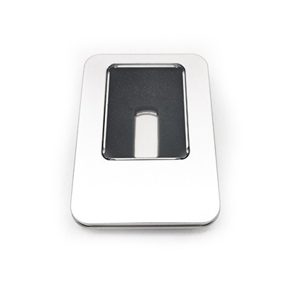 Mini Metal Swivel USB flash drive with HP Strap - 8GB 08