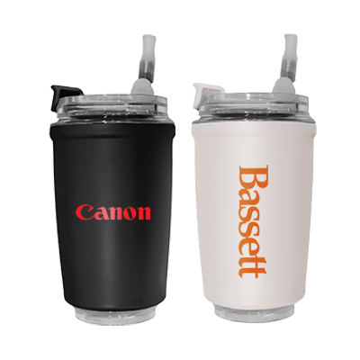 MOFI Stainless Steel Tumbler with Straw – 380ml 01