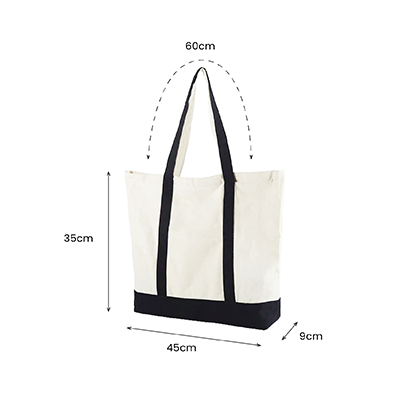 Multipurpose Fashion Tote Bag - 10oz (350x450x90) 07