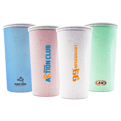 Natural Eco-Wheat Tumbler - 400ml 01