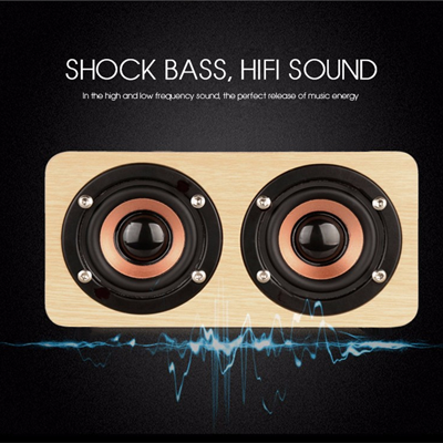 Nelson Wooden Bluetooth Speaker - 800mAh Battery 05