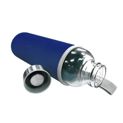 NEO Glass Bottle With Neoprene Pouch - 550ml 05