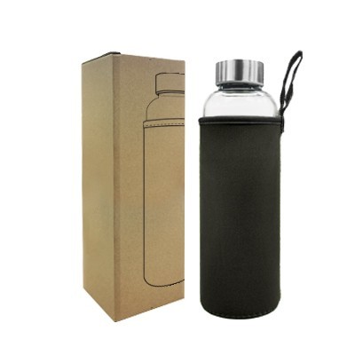 NEO Glass Bottle With Neoprene Pouch - 550ml 11