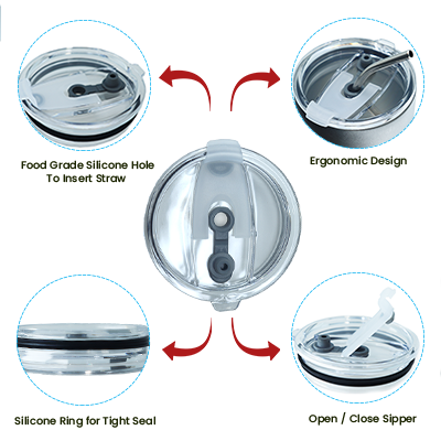 OSSL Stainless Steel Vacuum Tumbler - 300ml 05