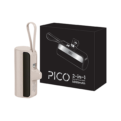 PICO 2-in-1 Mini Power Bank - 5000mAh 09