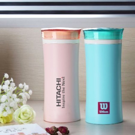 PP Dual Layer Insulated Vacuum Mug - 420ml 04