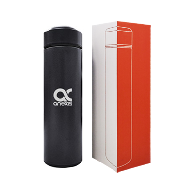 Premium Matt Stainless Steel Vacuum Thermos Flask - 480ml 12