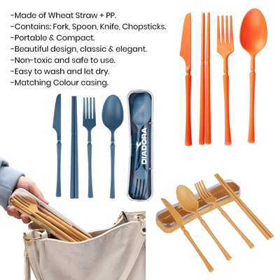  Premium 4-in-1 Colour Cutlery Set 13