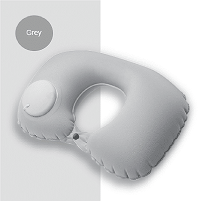 PUMP UP Polyester Inflatable Travel Pillow 05