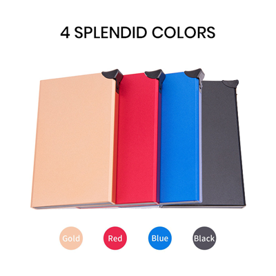 RFID Block Metal Credit Card Holder V2 09