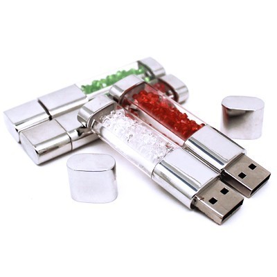 Rhinestone Crystal USB Flash Drive - 16GB 06