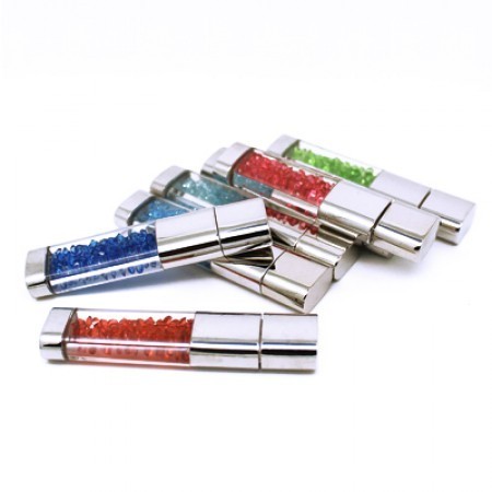 Rhinestone Crystal USB Flash Drive - 8GB 04