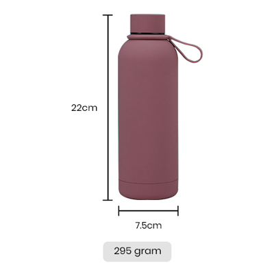 SEEK Thermos Coated Stainless Steel Bottle - 500ml 12