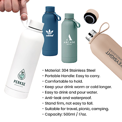 SEEK Thermos Coated Stainless Steel Bottle V2 – 500ml 09