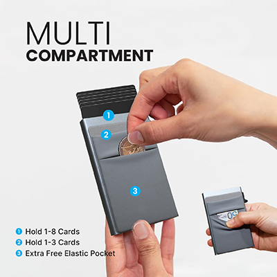 SIVA - RFID Block Card Holder with Sleeve 06