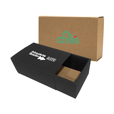 Slide Gift Box with Shredded Paper 01