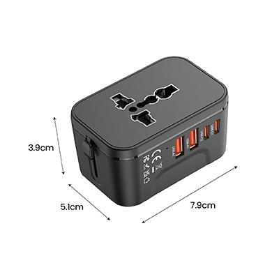 SMART Travel Adapter 2 Type-C 20W PD + 2 USB Charger 09
