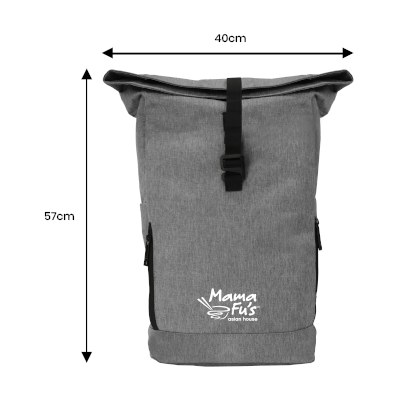 SNAZZY Rolltop Backpack 07