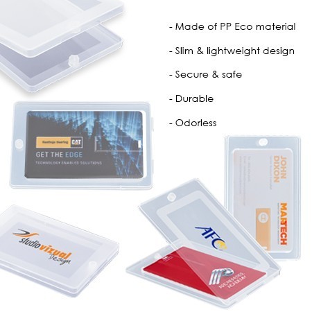 Transparent PP Box for Flip Card USB 08