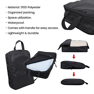 ULTRA Compressible Travel Organiser - XL Size 09